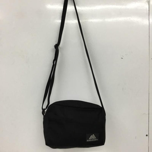 グレゴリー GREGORY ショルダーバッグ ショルダーバッグ メッシュポケット ロゴ、文字 黒 / ブラック / black メンズ USED 古着 中古 10156412