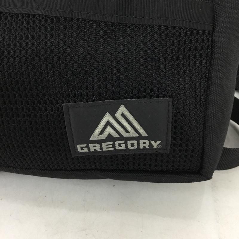 グレゴリー GREGORY ショルダーバッグ ショルダーバッグ メッシュポケット ロゴ、文字 黒 / ブラック / black メンズ USED 古着 中古 10156412
