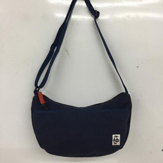 チャムス CHUMS ショルダーバッグ ショルダーバッグ ロゴ、文字 紺 / ネイビー / navy メンズ USED 古着 中古 10156413