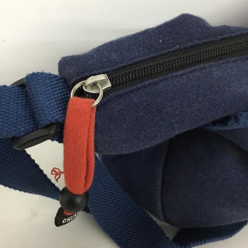 チャムス CHUMS ショルダーバッグ ショルダーバッグ ロゴ、文字 紺 / ネイビー / navy メンズ USED 古着 中古 10156413