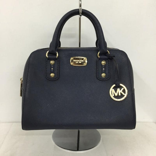 マイケルコース MICHAEL KORS ハンドバッグ ハンドバッグ 35S7GD2S1L ロゴ、文字 紺 / ネイビー / navy レディース USED 古着 中古 10156415