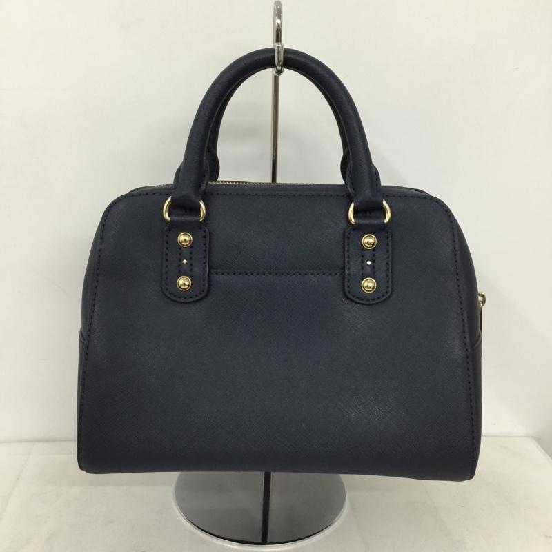 マイケルコース MICHAEL KORS ハンドバッグ ハンドバッグ 35S7GD2S1L ロゴ、文字 紺 / ネイビー / navy レディース USED 古着 中古 10156415