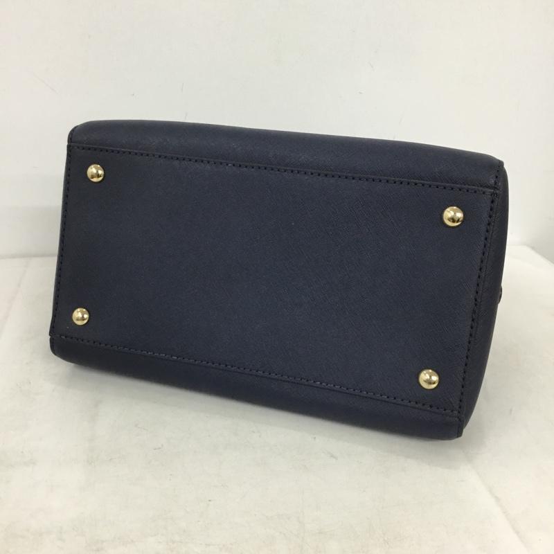 マイケルコース MICHAEL KORS ハンドバッグ ハンドバッグ 35S7GD2S1L ロゴ、文字 紺 / ネイビー / navy レディース USED 古着 中古 10156415