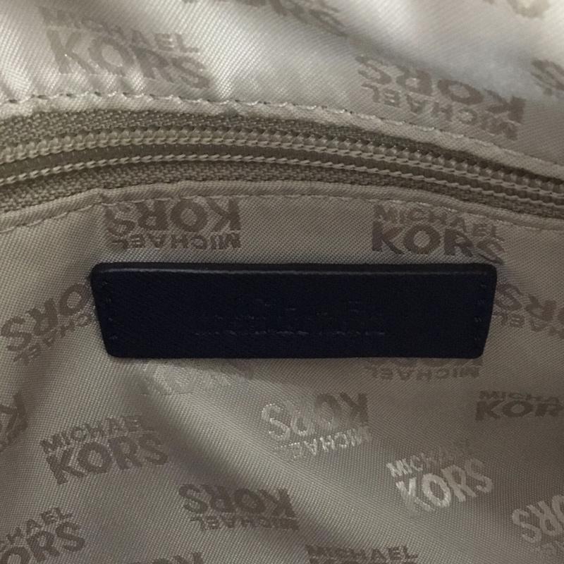 マイケルコース MICHAEL KORS ハンドバッグ ハンドバッグ 35S7GD2S1L ロゴ、文字 紺 / ネイビー / navy レディース USED 古着 中古 10156415