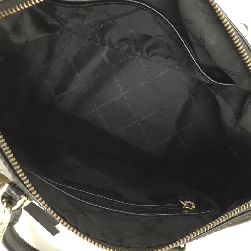マイケルコース MICHAEL KORS ハンドバッグ ハンドバッグ 30F9GYYS1L ショルダーバッグ 2WAY ロゴ、文字 黒 / ブラック / black レディース USED 古着 中古 10156416