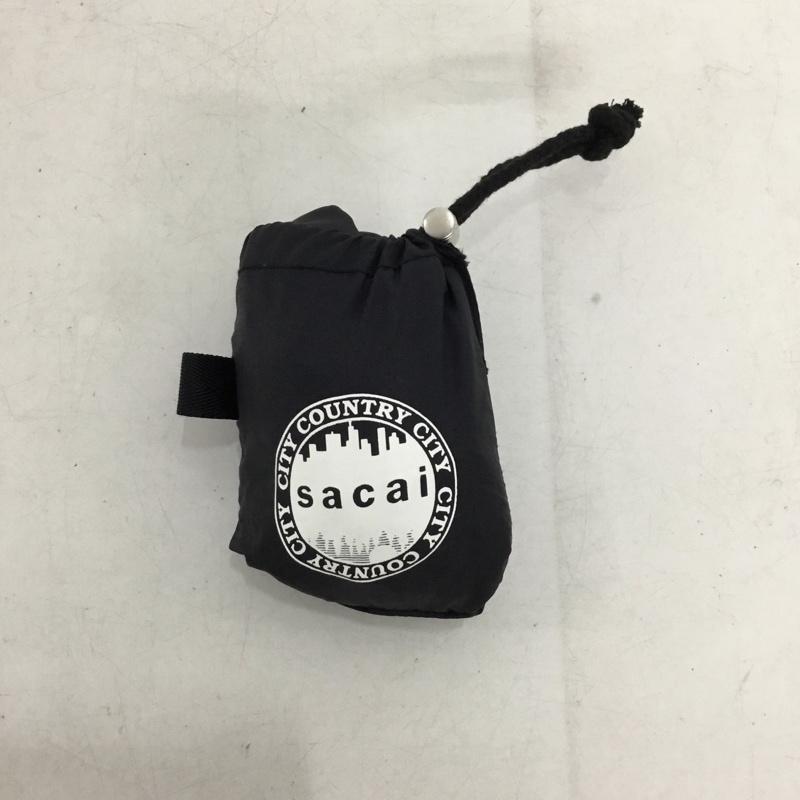 シティー カントリー シティー CITY COUNTRY CITY ショルダーバッグ ショルダーバッグ sacai エコバッグ LPバッグ ロゴ、文字 黒 / ブラック / black メンズ USED 古着 中古 10156418