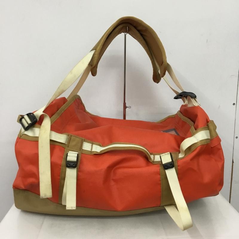 ザノースフェイス THE NORTH FACE ボストンバッグ ボストンバッグ NF00CWW3 ダッフルバッグ ロゴ、文字 橙 / オレンジ / orange X ベージュ / ベージュ / beige メンズ USED 古着 中古 10156420