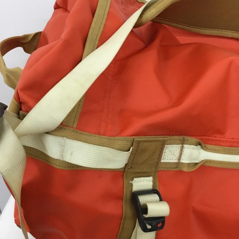 ザノースフェイス THE NORTH FACE ボストンバッグ ボストンバッグ NF00CWW3 ダッフルバッグ ロゴ、文字 橙 / オレンジ / orange X ベージュ / ベージュ / beige メンズ USED 古着 中古 10156420