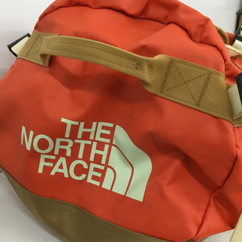 ザノースフェイス THE NORTH FACE ボストンバッグ ボストンバッグ NF00CWW3 ダッフルバッグ ロゴ、文字 橙 / オレンジ / orange X ベージュ / ベージュ / beige メンズ USED 古着 中古 10156420