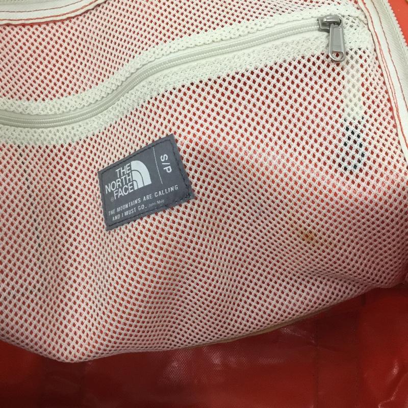 ザノースフェイス THE NORTH FACE ボストンバッグ ボストンバッグ NF00CWW3 ダッフルバッグ ロゴ、文字 橙 / オレンジ / orange X ベージュ / ベージュ / beige メンズ USED 古着 中古 10156420