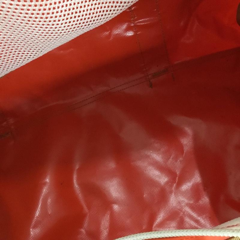 ザノースフェイス THE NORTH FACE ボストンバッグ ボストンバッグ NF00CWW3 ダッフルバッグ ロゴ、文字 橙 / オレンジ / orange X ベージュ / ベージュ / beige メンズ USED 古着 中古 10156420