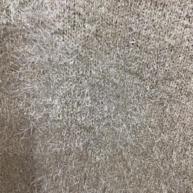 ローリーズファーム LOWRYS FARM ベスト ベスト LF625001CH ラメシャギーベスト プルオーバー Vネック FREE 無地 ベージュ / ベージュ / beige レディース USED 古着 中古 10156429