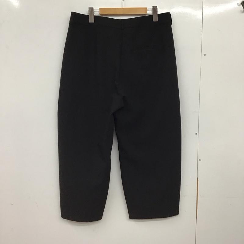 ザラ ZARA パンツ サルエルパンツ 7653 041 800 クロップドパンツ L 無地 黒 / ブラック / black レディース USED 古着 中古 10156434