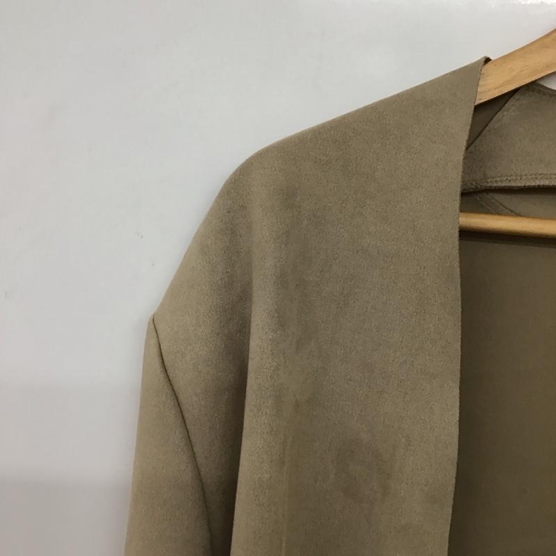 ザラ ZARA カーディガン 長袖 3548 610 710 XL 無地 ベージュ / ベージュ / beige レディース USED 古着 中古 10156437