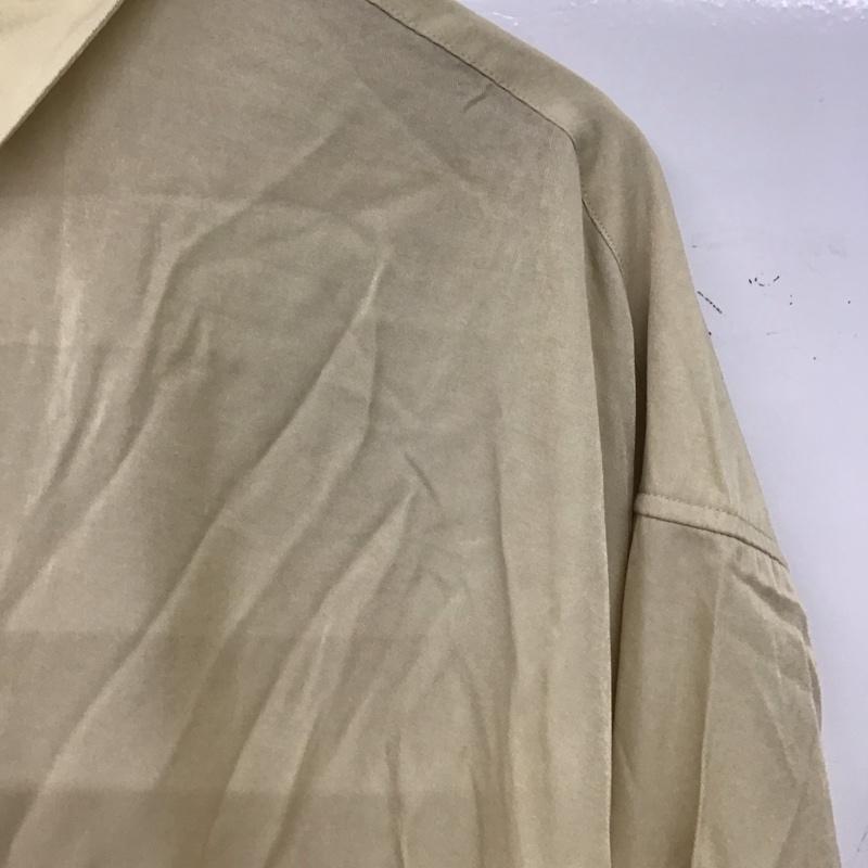 マウジー MOUSSY シャツ、ブラウス 長袖 029GSA30-0000 オーバーシャツ タグ付き FREE 無地 アイボリー / アイボリー / レディース USED 古着 中古 10156439