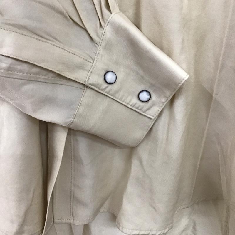 マウジー MOUSSY シャツ、ブラウス 長袖 029GSA30-0000 オーバーシャツ タグ付き FREE 無地 アイボリー / アイボリー / レディース USED 古着 中古 10156439