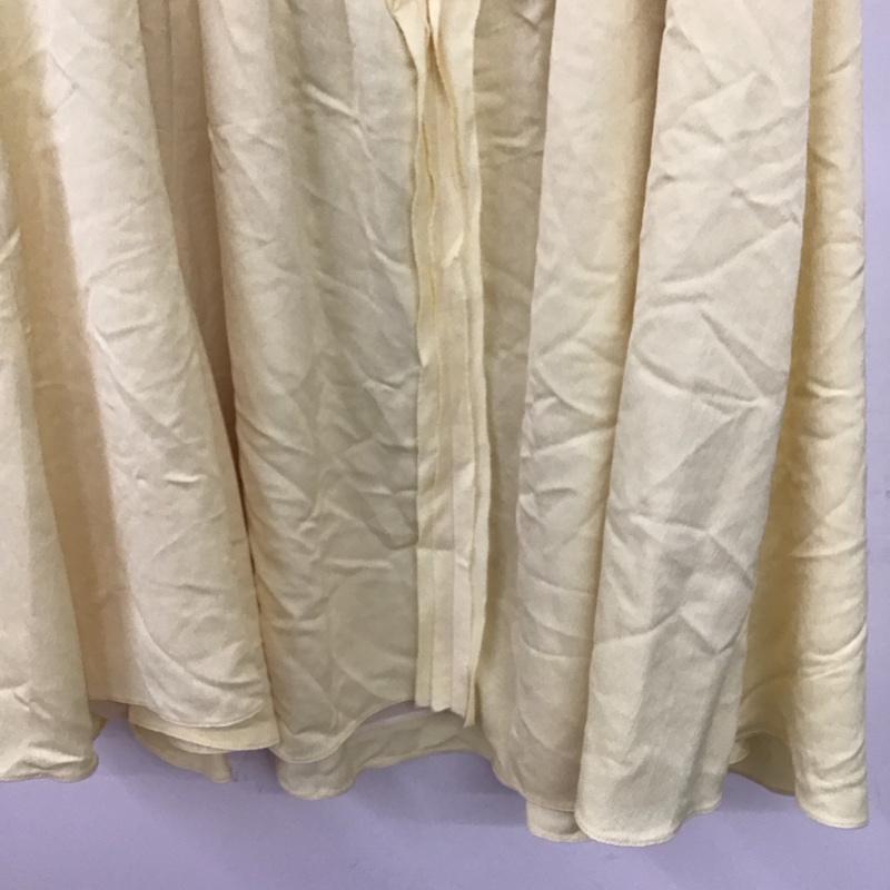 ザラ ZARA ワンピース ミニスカート 2725 233 306 キャミワンピース タグ付き L 無地 黄 / イエロー / yellow レディース USED 古着 中古 10156440