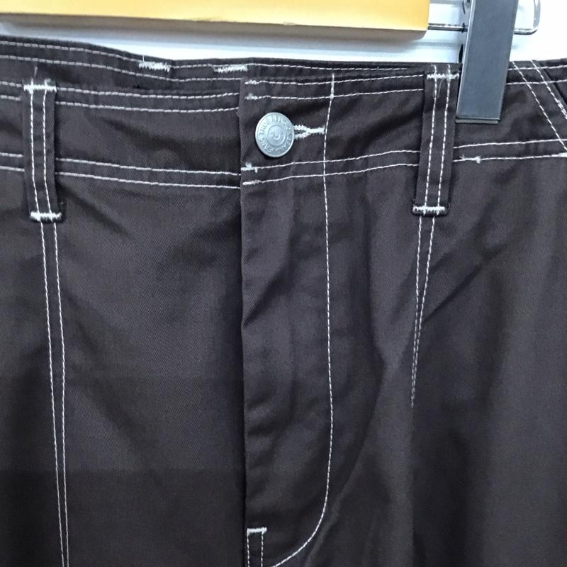 トゥルーレリジョン TRUE RELIGION パンツ ワークパンツ、ペインターパンツ ワークパンツ ワイドパンツ カジュアルパンツ 36 ロゴ、文字 マルチカラー / マルチカラー / multicolor メンズ USED 古着 中古 10156444