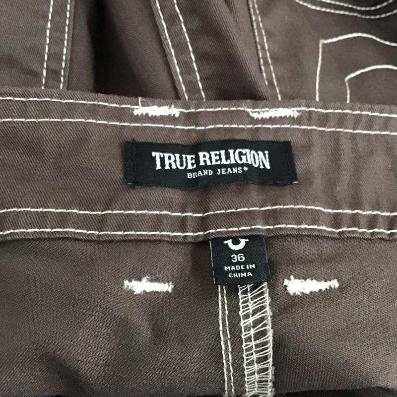 トゥルーレリジョン TRUE RELIGION パンツ ワークパンツ、ペインターパンツ ワークパンツ ワイドパンツ カジュアルパンツ 36 ロゴ、文字 マルチカラー / マルチカラー / multicolor メンズ USED 古着 中古 10156444