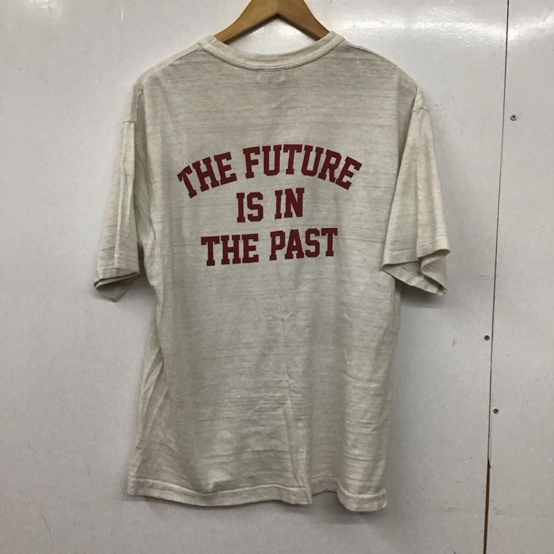 ヒューマンメード HUMAN MADE Tシャツ 半袖 半袖カットソー プリントTシャツ クルーネックカットソー XL ロゴ、文字 アイボリー / アイボリー / メンズ USED 古着 中古 10156448