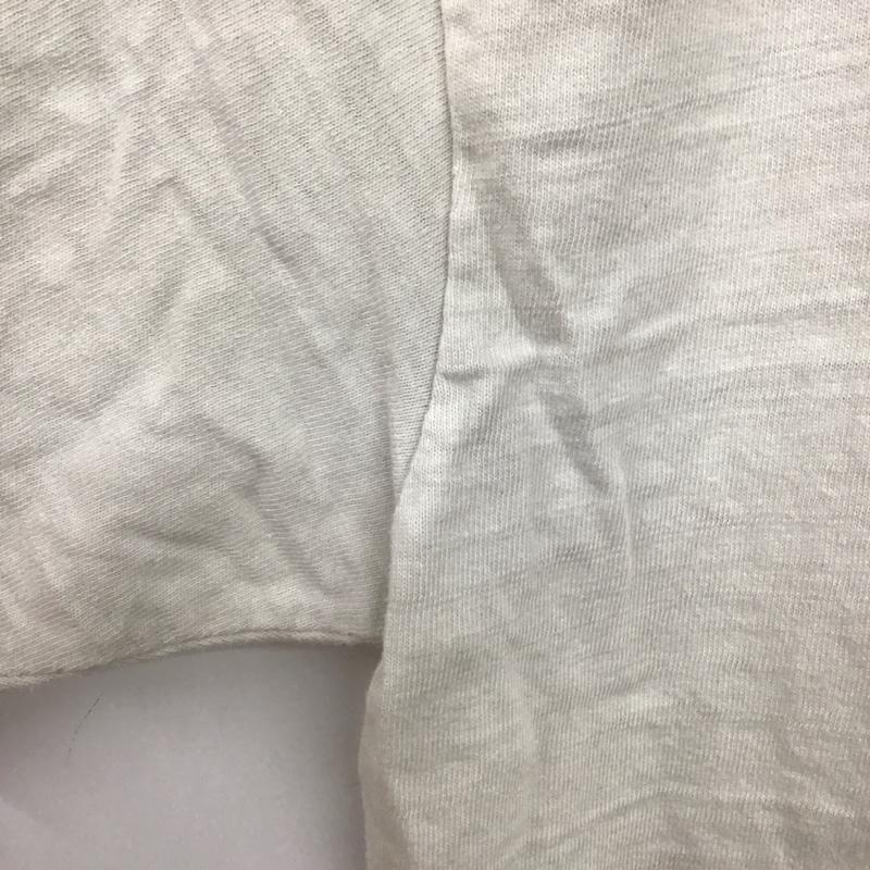 ヒューマンメード HUMAN MADE Tシャツ 半袖 半袖カットソー プリントTシャツ クルーネックカットソー XL ロゴ、文字 アイボリー / アイボリー / メンズ USED 古着 中古 10156448