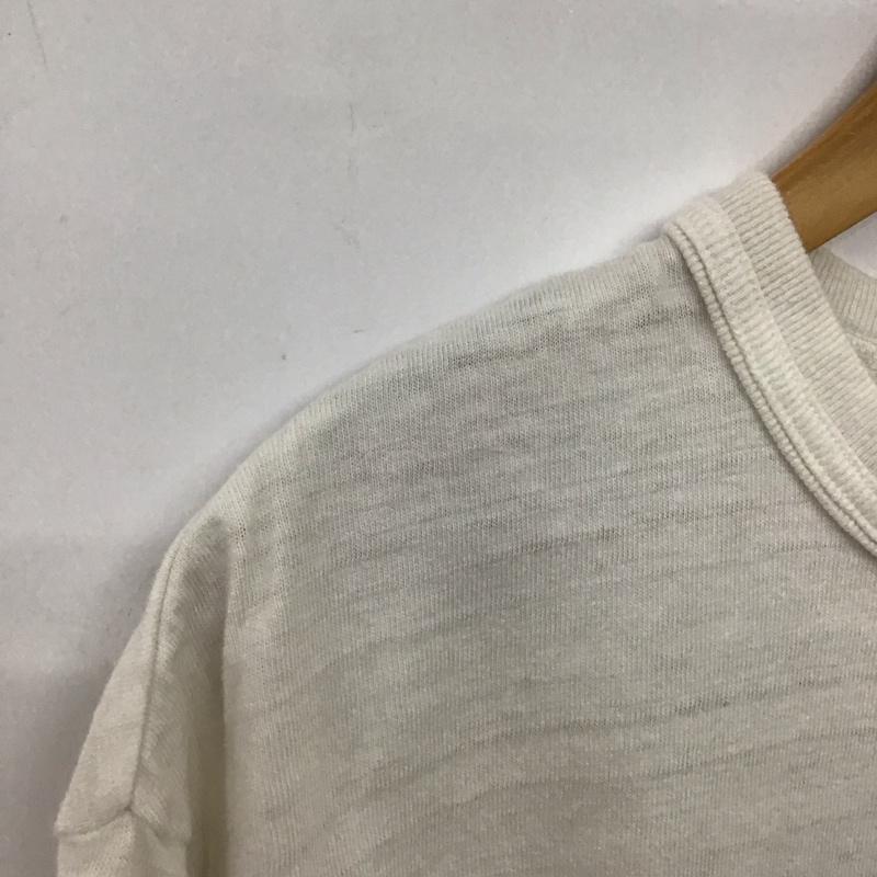 ヒューマンメード HUMAN MADE Tシャツ 半袖 半袖カットソー プリントTシャツ クルーネックカットソー XL ロゴ、文字 アイボリー / アイボリー / メンズ USED 古着 中古 10156448