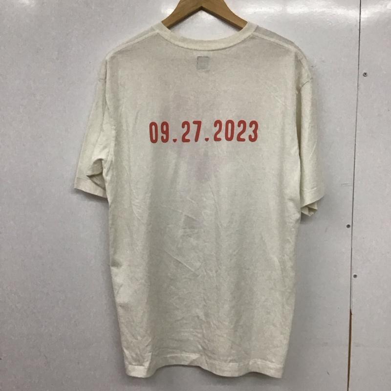 ヒューマンメード HUMAN MADE Tシャツ 半袖 半袖カットソー プリントTシャツ クルーネックカットソー XL ロゴ、文字 白 / ホワイト / white メンズ USED 古着 中古 10156449