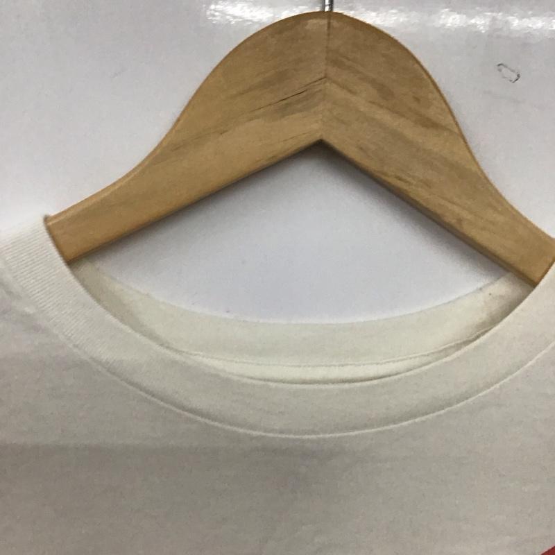 ヒューマンメード HUMAN MADE Tシャツ 半袖 半袖カットソー プリントTシャツ クルーネックカットソー XL ロゴ、文字 白 / ホワイト / white メンズ USED 古着 中古 10156449