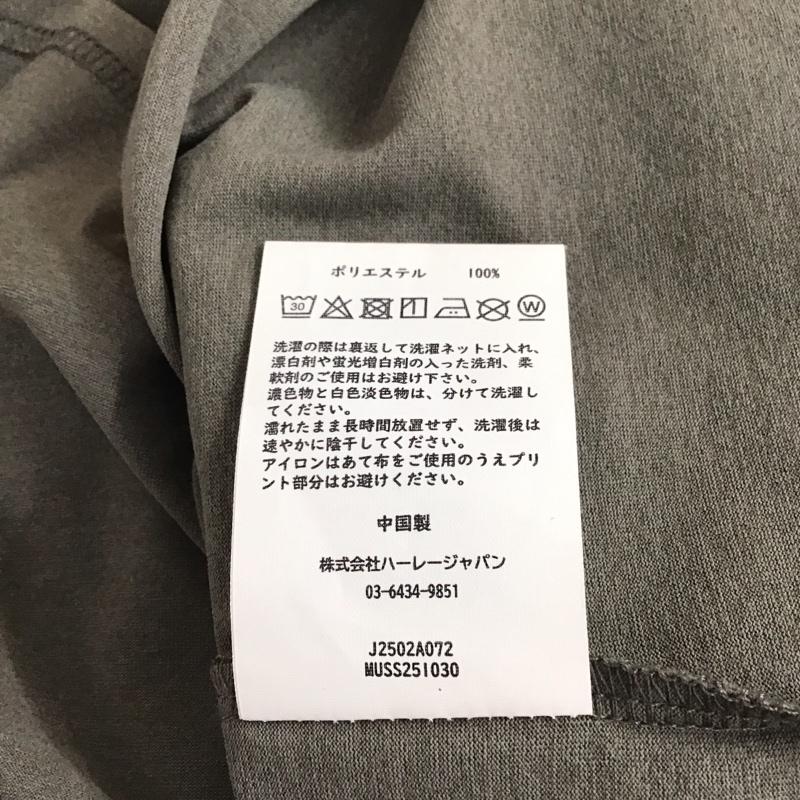 ハーレー Hurley Tシャツ 半袖 半袖カットソー プリントTシャツ クルーネックカットソー XL ロゴ、文字 チャコールグレー / チャコールグレー / メンズ USED 古着 中古 10156450