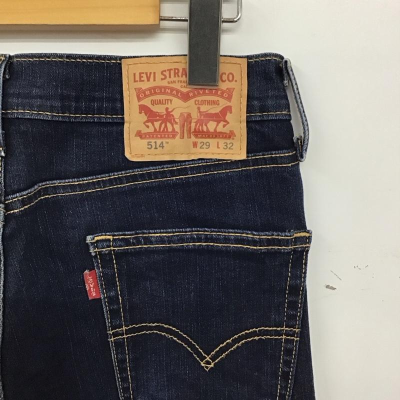 リーバイストラウスアンドコー Levi Strauss & co. パンツ デニム、ジーンズ デニムパンツ スリムパンツ カジュアルパンツ ストレッチパンツ 29インチ 無地 インディゴ / インディゴ / Indigo メンズ USED 古着 中古 10156454