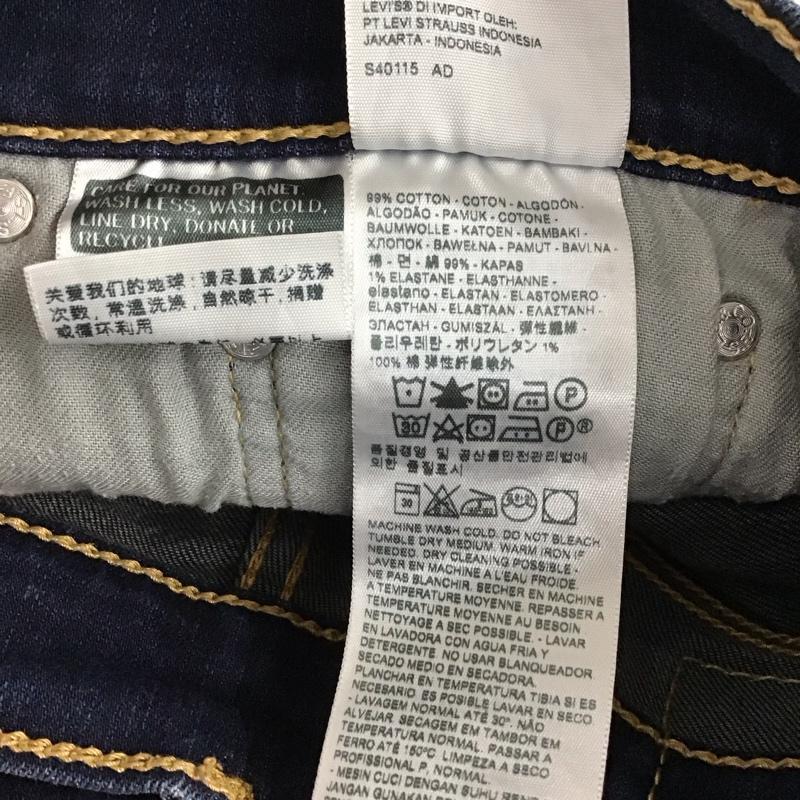リーバイストラウスアンドコー Levi Strauss & co. パンツ デニム、ジーンズ デニムパンツ スリムパンツ カジュアルパンツ ストレッチパンツ 29インチ 無地 インディゴ / インディゴ / Indigo メンズ USED 古着 中古 10156454