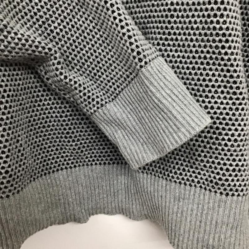 ビームス BEAMS ニット、セーター 長袖 長袖ニットカットソー クルーネック セーター S  灰 / グレー / gray メンズ USED 古着 中古 10156457