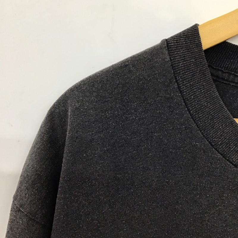 オニータ ONEITA Tシャツ 半袖 半袖カットソー プリントTシャツ クルーネックカットソー XL ロゴ、文字 ダークグレー / ダークグレー / メンズ USED 古着 中古 10156459