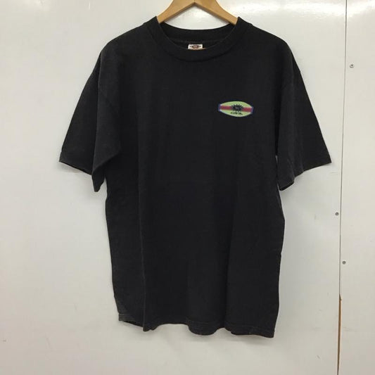 ガッチャ GOTCHA Tシャツ 半袖 半袖カットソー プリントTシャツ クルーネックカットソー L ロゴ、文字 ダークグレー / ダークグレー / メンズ USED 古着 中古 10156460