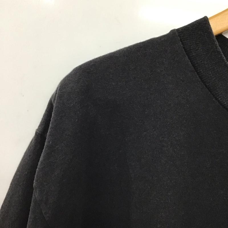 ガッチャ GOTCHA Tシャツ 半袖 半袖カットソー プリントTシャツ クルーネックカットソー L ロゴ、文字 ダークグレー / ダークグレー / メンズ USED 古着 中古 10156460