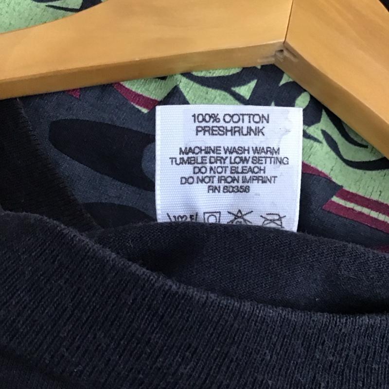ガッチャ GOTCHA Tシャツ 半袖 半袖カットソー プリントTシャツ クルーネックカットソー L ロゴ、文字 ダークグレー / ダークグレー / メンズ USED 古着 中古 10156460