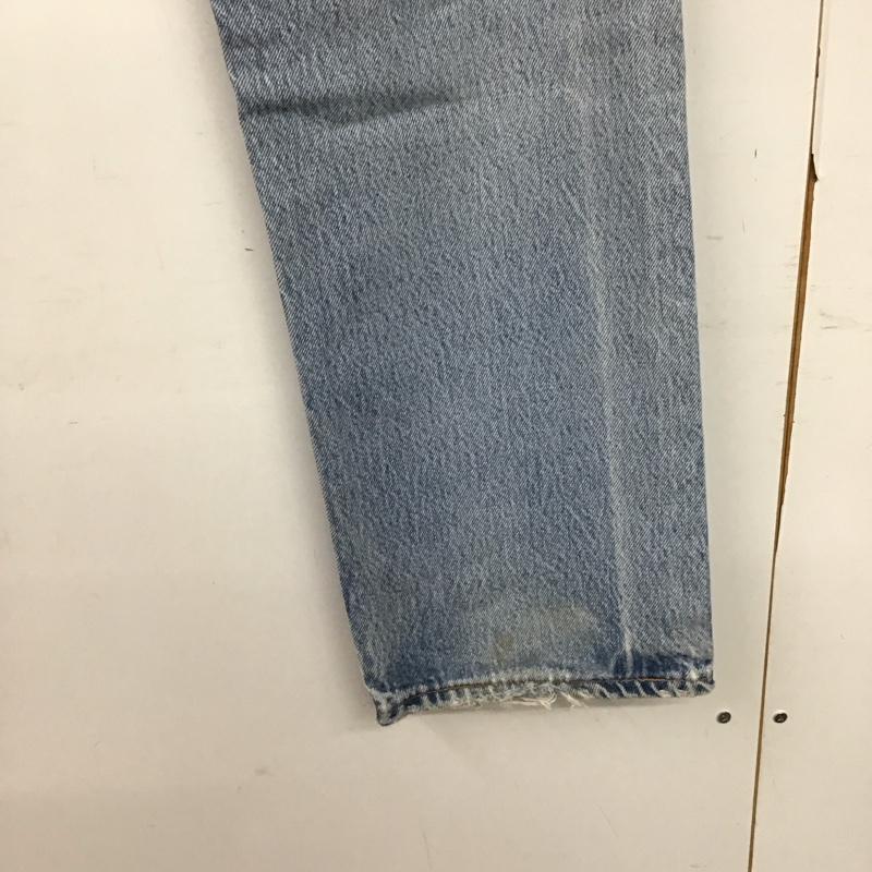 リーバイストラウスアンドコー Levi Strauss & co. パンツ デニム、ジーンズ デニムパンツ スリムパンツ カジュアルパンツ 35インチ ダメージ加工 インディゴ / インディゴ / Indigo メンズ USED 古着 中古 10156464