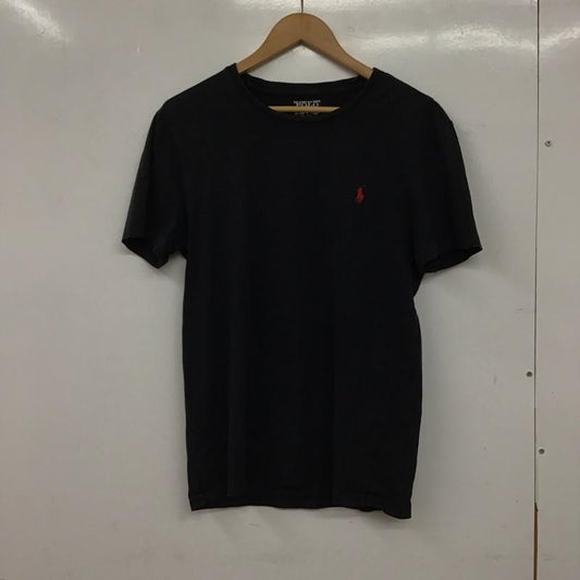 ポロラルフローレン POLO RALPH LAUREN Tシャツ 半袖 半袖カットソー プリントTシャツ クルーネックカットソー S ロゴ、文字 ダークグレー / ダークグレー / メンズ USED 古着 中古 10156465