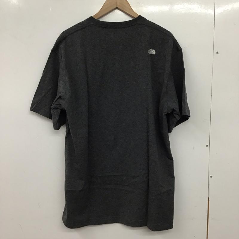 ザノースフェイス THE NORTH FACE Tシャツ 半袖 nt32536 半袖カットソー プリントTシャツ XL ロゴ、文字 ダークグレー / ダークグレー / メンズ USED 古着 中古 10156467