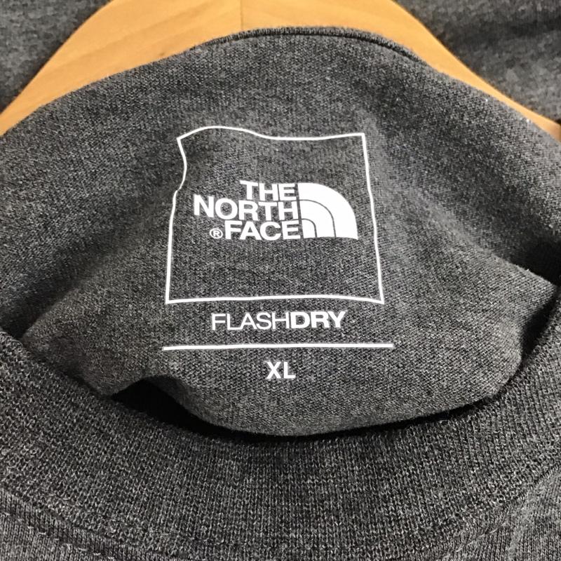 ザノースフェイス THE NORTH FACE Tシャツ 半袖 nt32536 半袖カットソー プリントTシャツ XL ロゴ、文字 ダークグレー / ダークグレー / メンズ USED 古着 中古 10156467