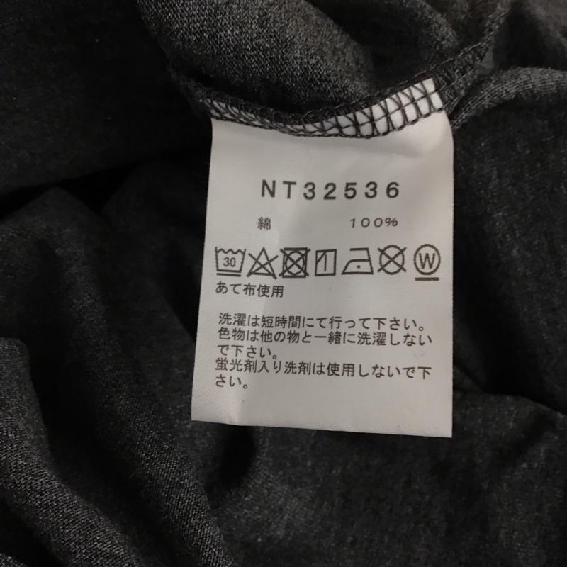 ザノースフェイス THE NORTH FACE Tシャツ 半袖 nt32536 半袖カットソー プリントTシャツ XL ロゴ、文字 ダークグレー / ダークグレー / メンズ USED 古着 中古 10156467