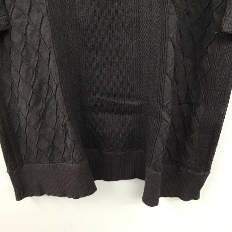 キャルオーライン CAL O LINE カットソー 半袖 半袖カットソー クルーネック M  ダークグレー / ダークグレー / メンズ USED 古着 中古 10156468