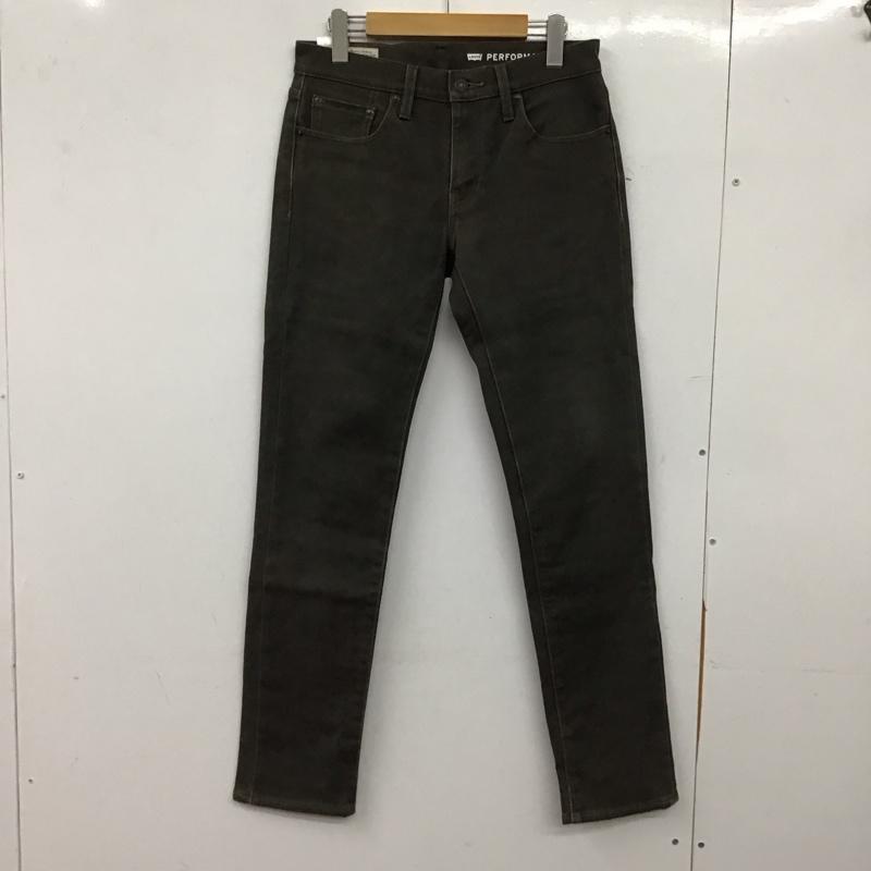 リーバイストラウスアンドコー Levi Strauss & co. パンツ デニム、ジーンズ スリムパンツ ストレッチパンツ カジュアルパンツ 29インチ 無地 茶 / ブラウン / brown メンズ USED 古着 中古 10156471