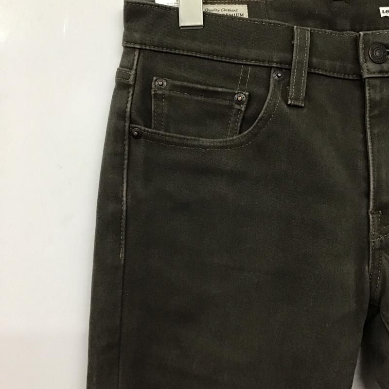 リーバイストラウスアンドコー Levi Strauss & co. パンツ デニム、ジーンズ スリムパンツ ストレッチパンツ カジュアルパンツ 29インチ 無地 茶 / ブラウン / brown メンズ USED 古着 中古 10156471