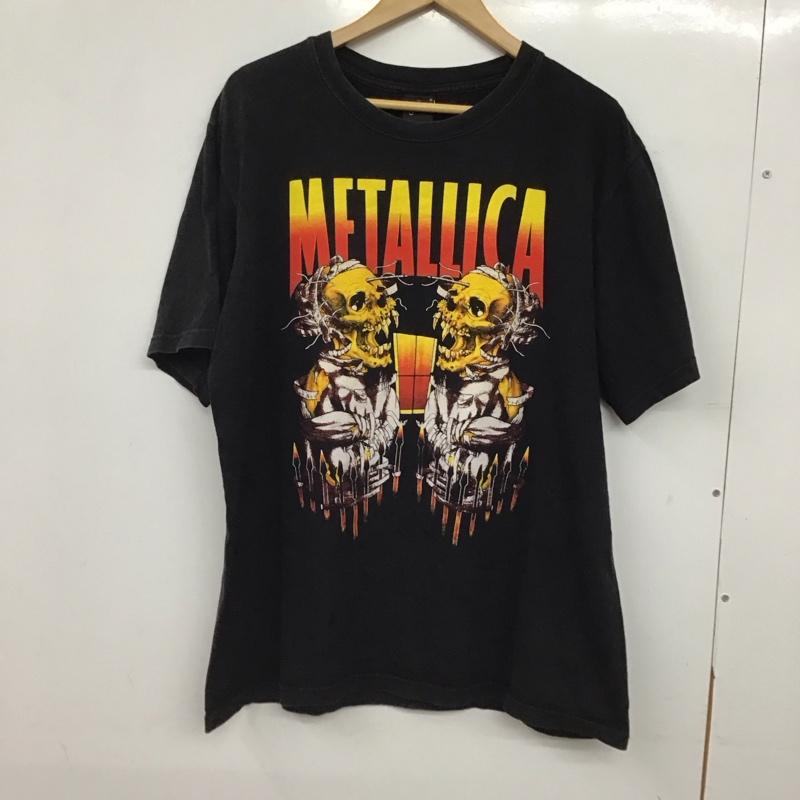 古着 USED Tシャツ 半袖 半袖カットソー プリントTシャツ クルーネックカットソー バンドTシャツ XL プリント 黒 / ブラック / black メンズ USED 古着 中古 10156473