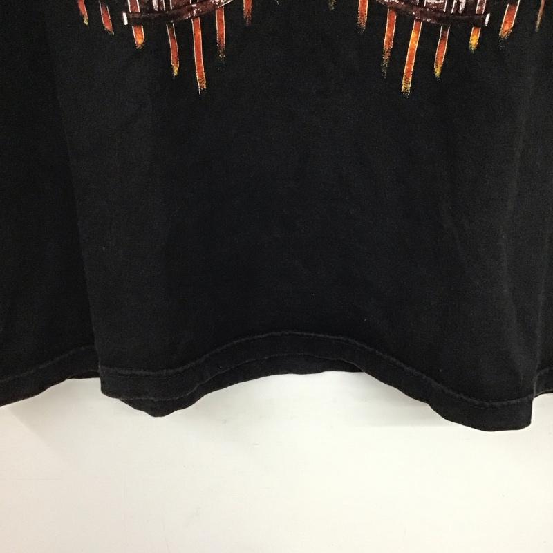 古着 USED Tシャツ 半袖 半袖カットソー プリントTシャツ クルーネックカットソー バンドTシャツ XL プリント 黒 / ブラック / black メンズ USED 古着 中古 10156473