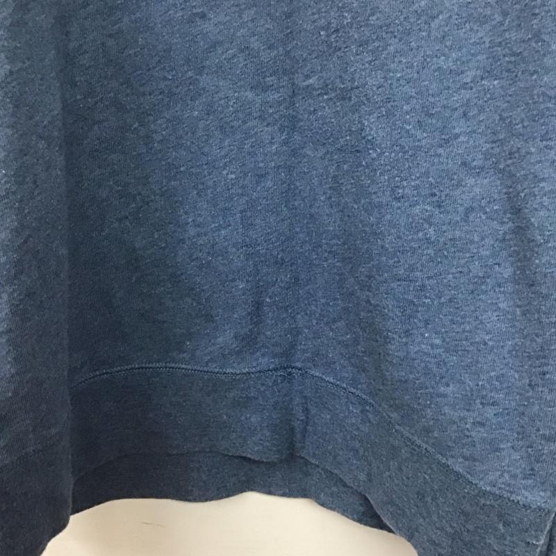 ナノユニバース nano・universe Tシャツ 半袖 半袖カットソー プリントTシャツ クルーネックカットソー S ロゴ、文字 水色 / ライトブルー / メンズ USED 古着 中古 10156475