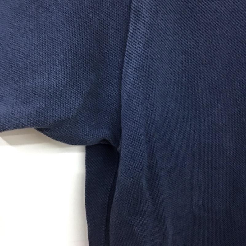 バーンズ BARNS カットソー 半袖 半袖カットソー ヘンリーネックカットソー 1 無地 紺 / ネイビー / navy メンズ USED 古着 中古 10156476