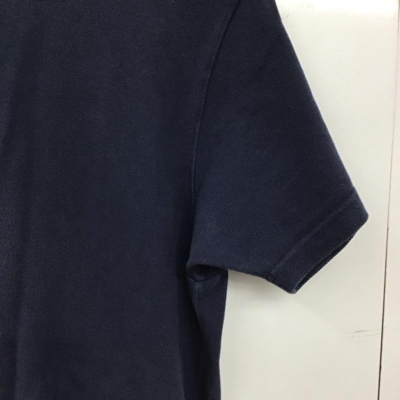 バーンズ BARNS カットソー 半袖 半袖カットソー ヘンリーネックカットソー 1 無地 紺 / ネイビー / navy メンズ USED 古着 中古 10156476