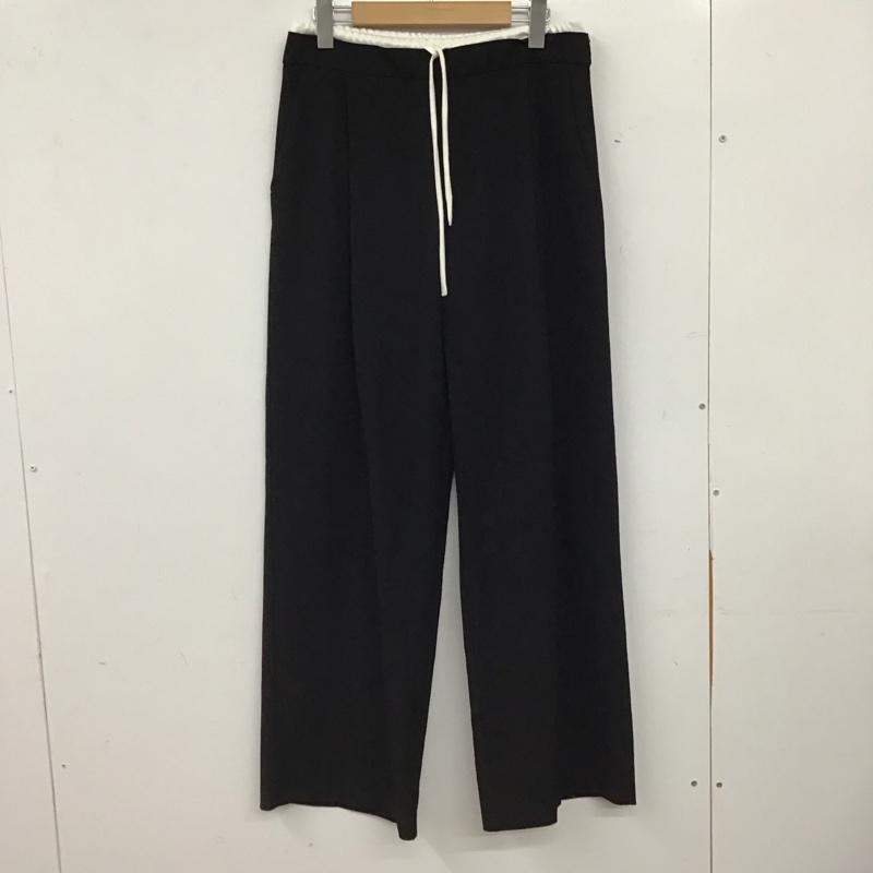 ザラ ZARA パンツ ワークパンツ、ペインターパンツ ワイドパンツ カジュアルパンツ ワークパンツ M 無地 黒 / ブラック / black レディース USED 古着 中古 10156478